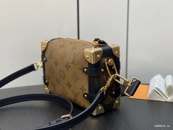 WIS TRUNK VUITTON PM-18×12.5×8cm SIDE LOUIS 0802